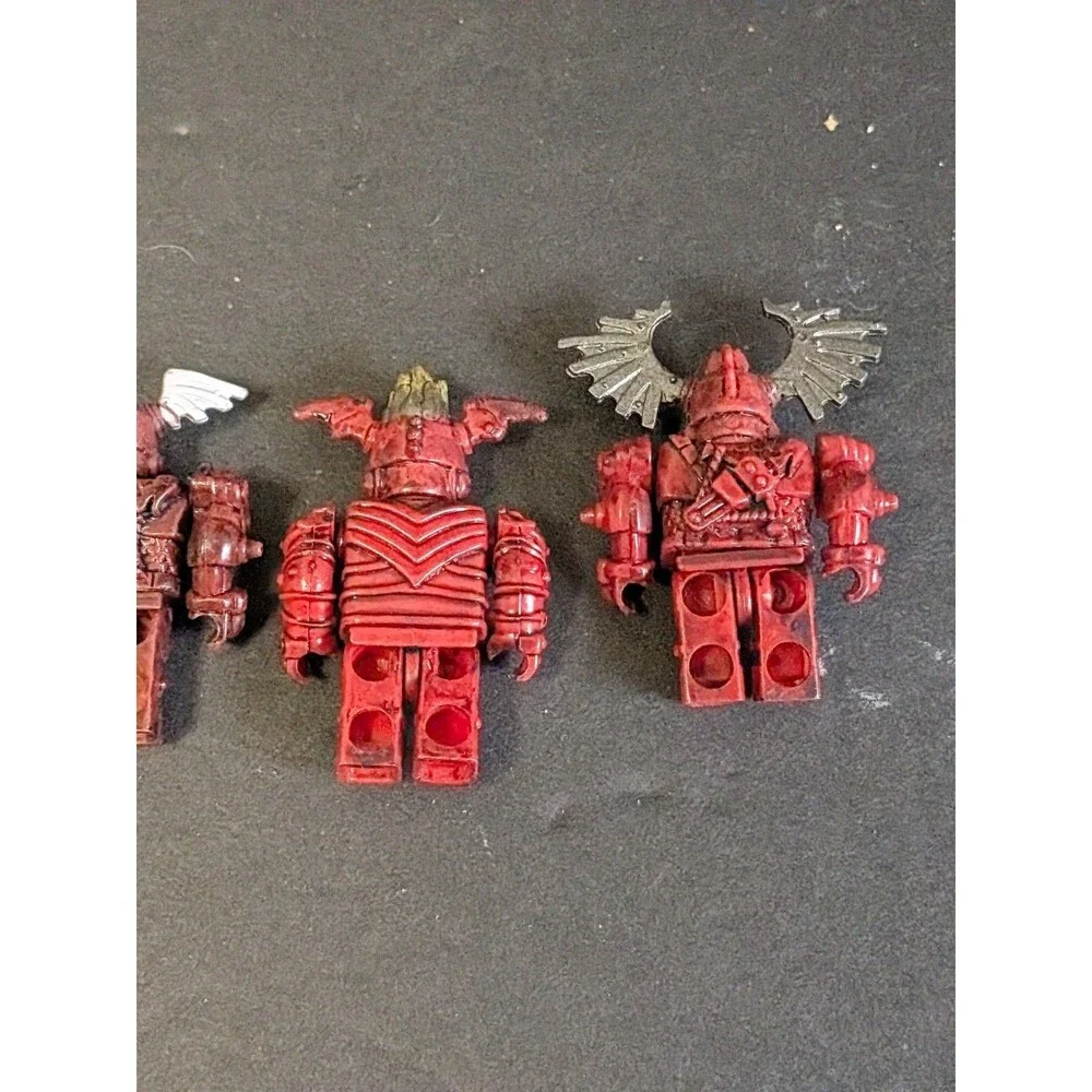 Mega Bloks Dragons Universe Krystal Wars Mini Figure Lot Of 6